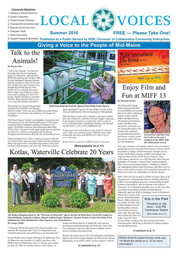 Local Voices page 1 med