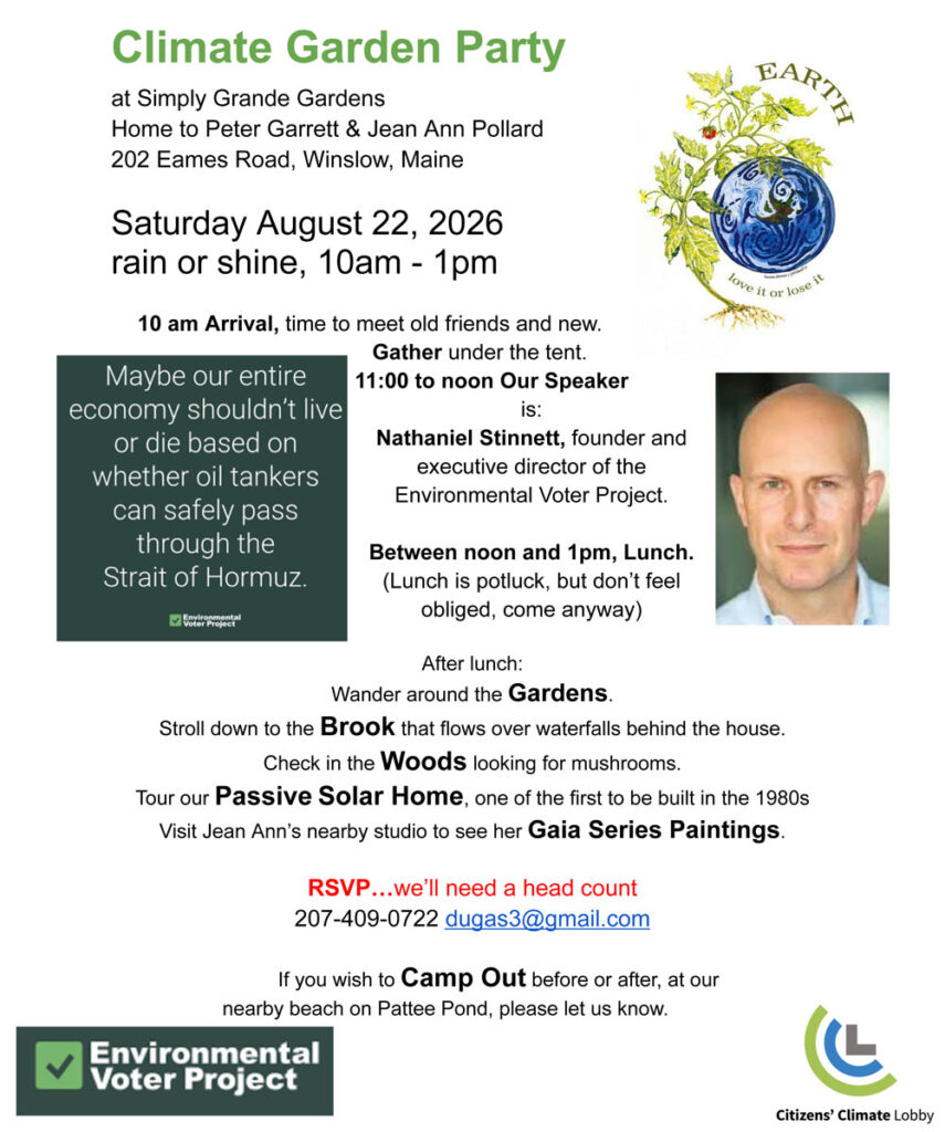 Environmental Voter Project speaker Nathaniel Stinnett
